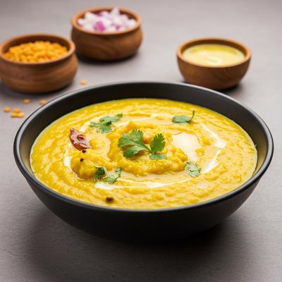 Makhmali Dal (Yellow)